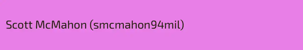 Scott McMahon (smcmahon94mil)